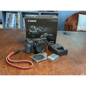 Canon PowerShot G7X Mark III 4K UHD 20.1MP f/2.8 Digital Camera