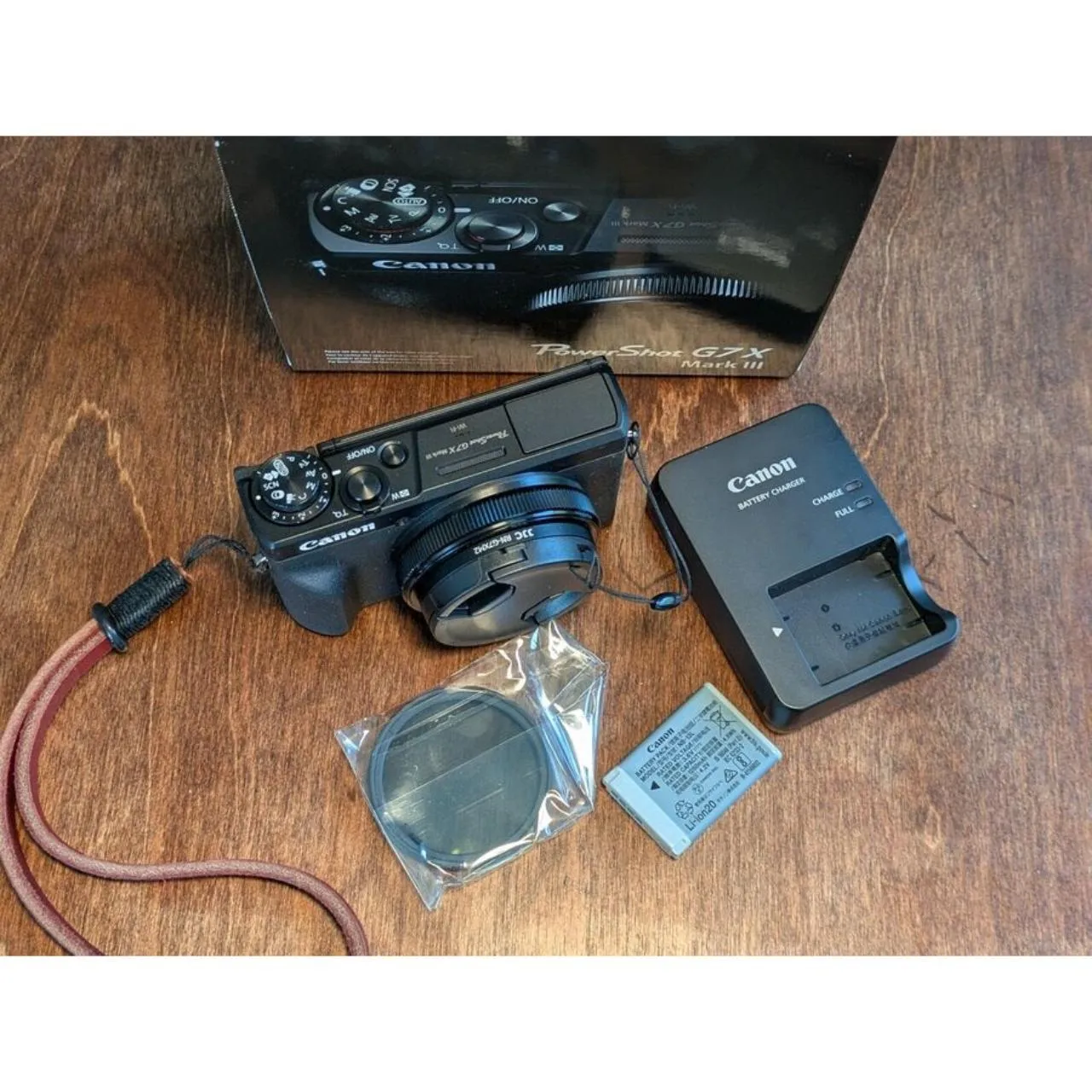 Canon PowerShot G7X Mark III 4K UHD 20.1MP f/2.8 Digital Camera
