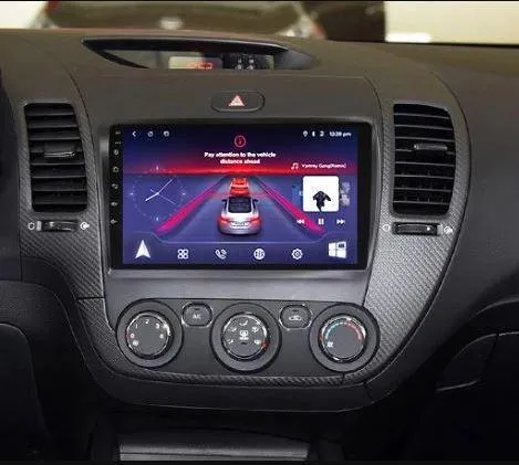 Car Dealz 9" Android 10.0 For KIA Cerato Forte 2013-2018 In Dash Plus OEM Fascia