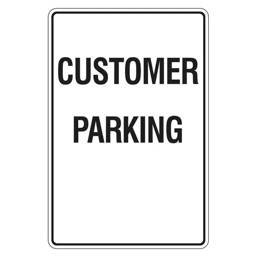 Car Park Sign - Customer Parking