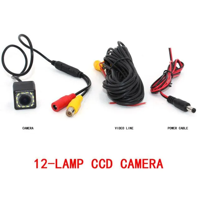 Car Rear View Camera 8 LED Night Vision
