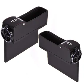 Car seat  storage box and drink holder