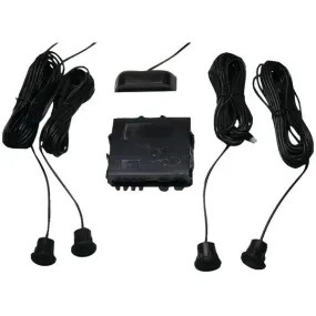 CRIMESTOPPER CA-5010.II.MBS Parking-Sensor System with Top Display (With Metal Bumpers)