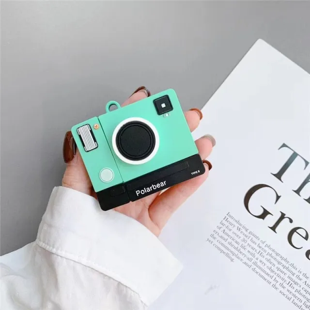 Cute 3D Camera AirPods case