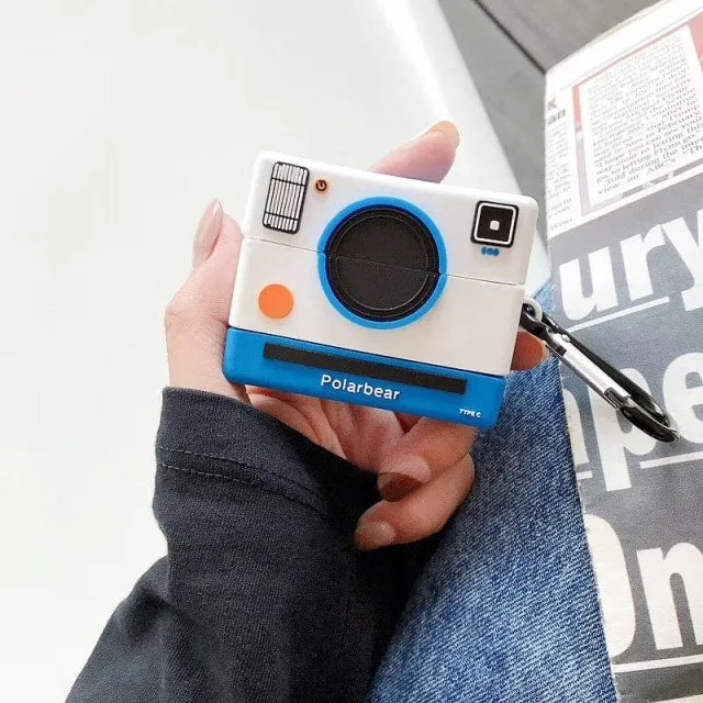 Cute 3D Camera AirPods case