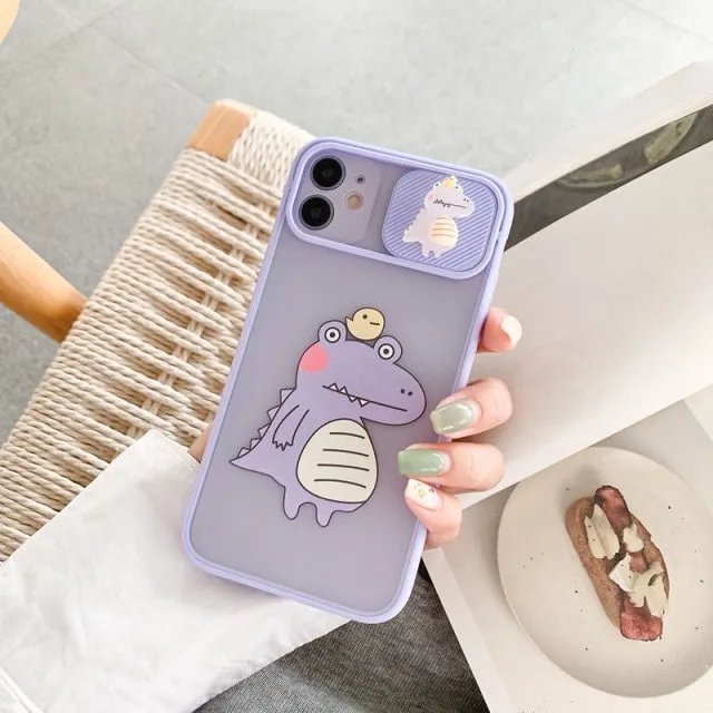 Cute Cartoon Crocodile iPhone Case