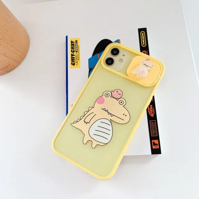 Cute Cartoon Crocodile iPhone Case