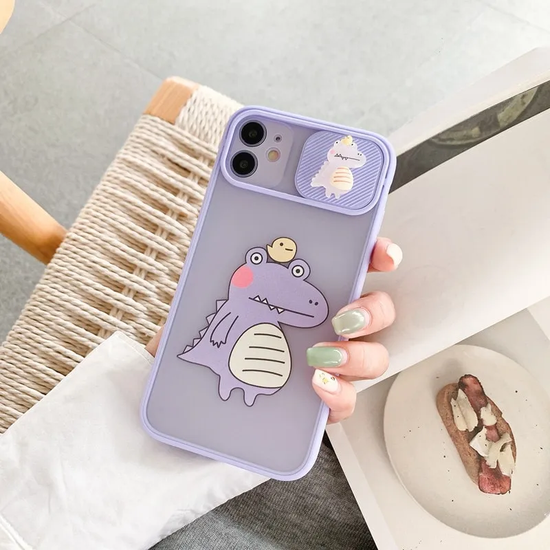 Cute Cartoon Crocodile iPhone Case