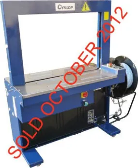 Cyklop CD80 Automatic Strapping Machine