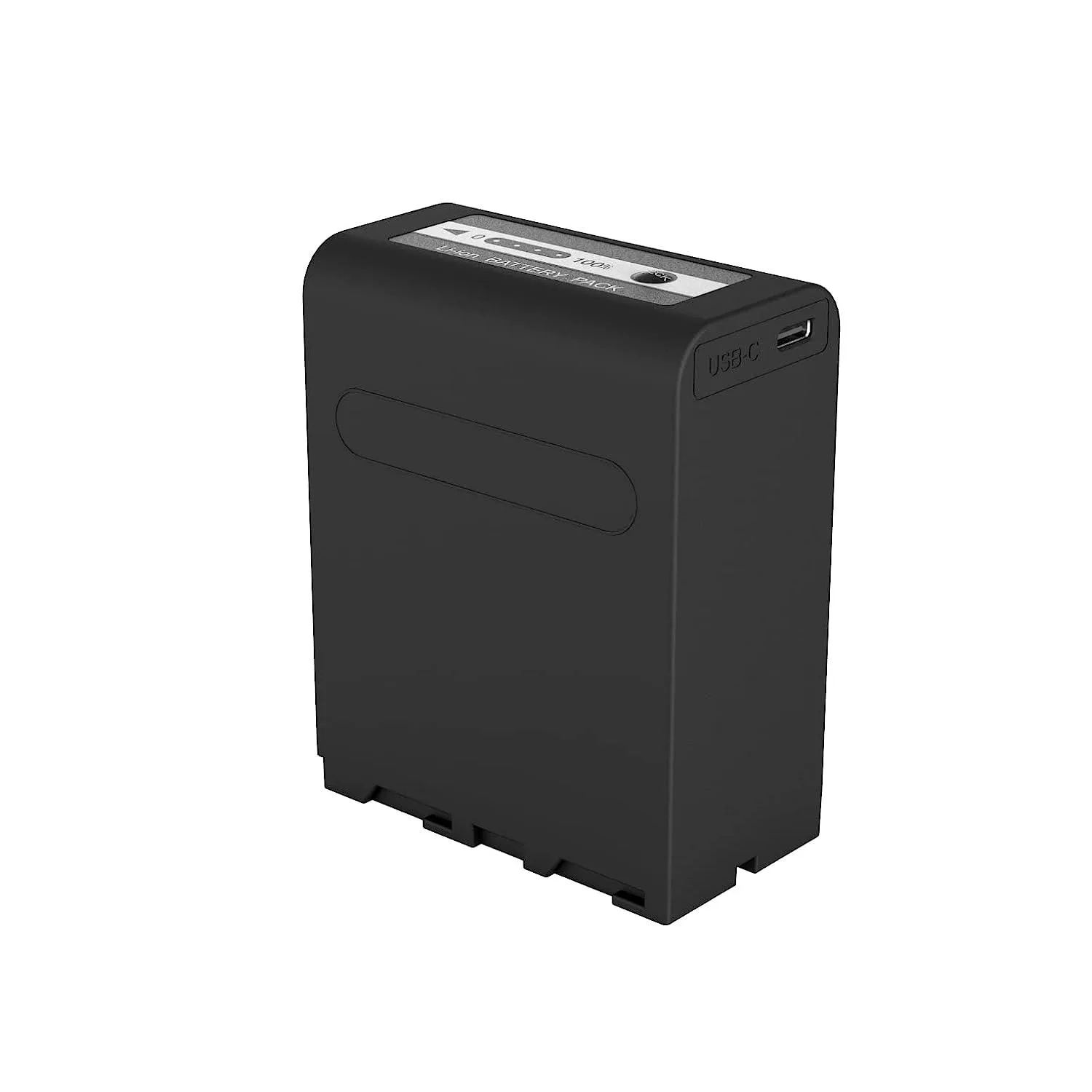 Digitek (NP-F990 C Platinum) 7.4v 16000mAh Platinum Extra Power Secondary Rechargeable Li-ion Camera Battery with 5V Type C Charging Port