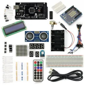 [Discontinued] SainSmart MEGA2560 R3 Distance Sensor Starter Kit With 19 Basic Arduino Projects