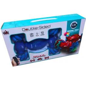 Double-Sided Dancing Twist RC Stunt Car - 2.4G Oblique Drift Remote Control Car for Kids (Ages 6 )