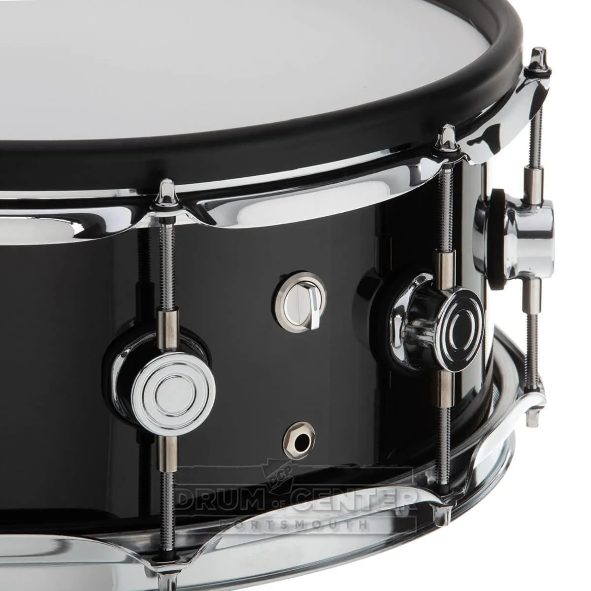 Drum-Tec Pro 3 Series E-Snare Drum 14x5.5 Piano Black