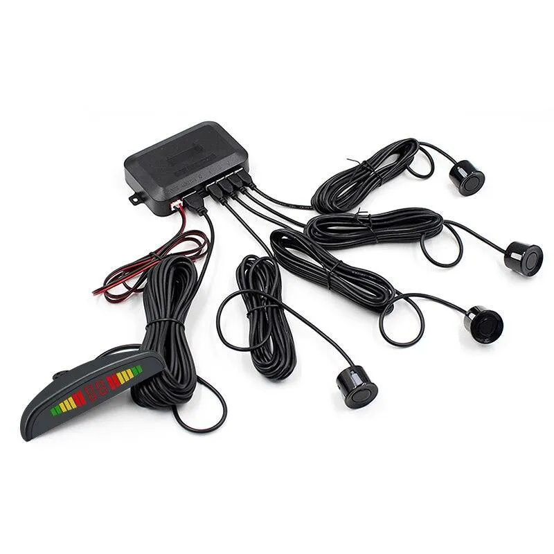 Easy Car LED Parking Sensor Kit 4 Sensors 12V 6. Cars