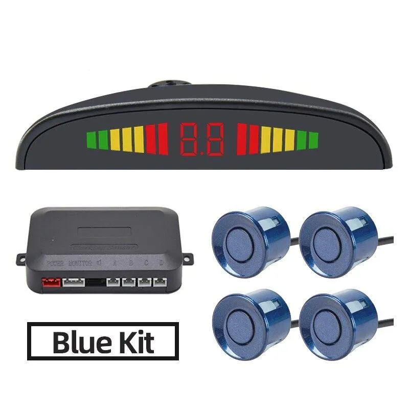 Easy Car LED Parking Sensor Kit 4 Sensors 12V 6. Cars