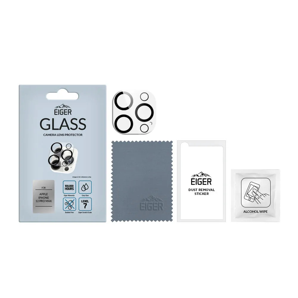Eiger 3D Camera Lens Protector for Apple iPhone 12 Pro Max