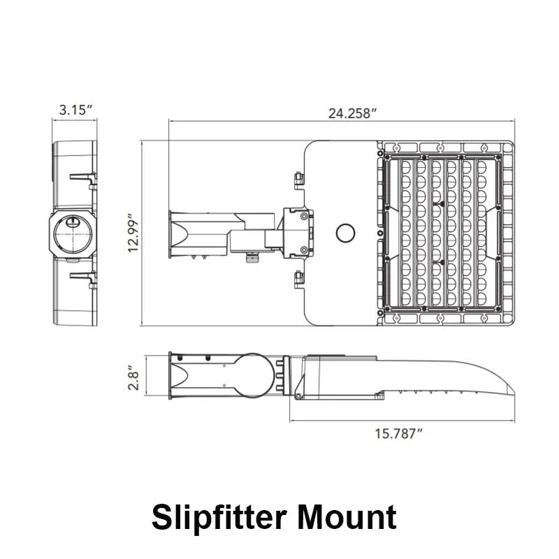 Elite OAL-202-LED-20000 150W LED Medium Area Light