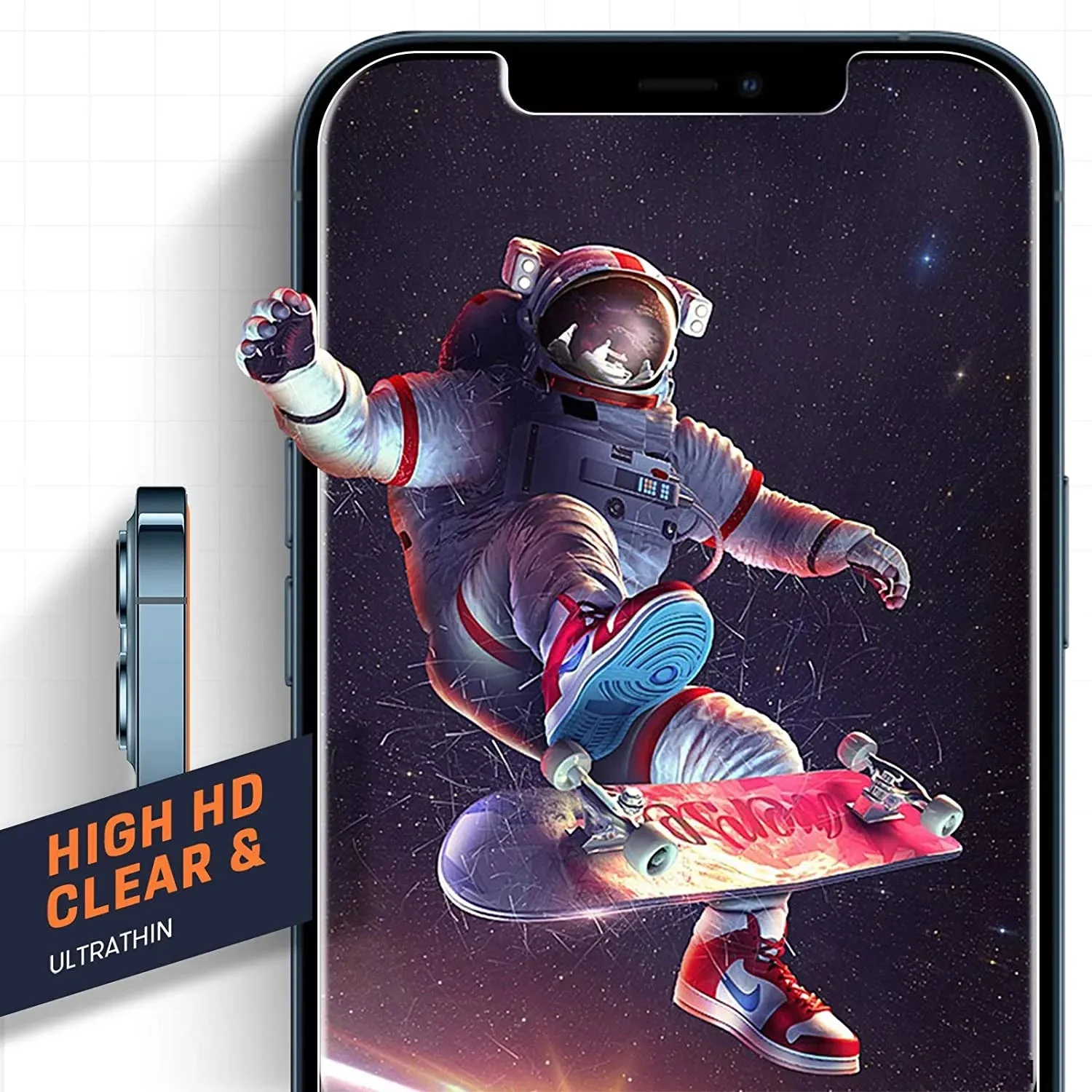 Entronix Case Screen Protector Bundle with Camera Cover Designed for Apple iPhone 11 Pro Max Clear 9H Hardness,Bubble Free Easy Install, 3 PACK