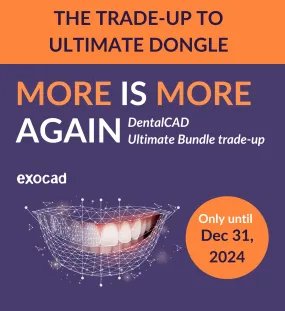exocad THE TRADE-UP TO ULTIMATE DONGLE
