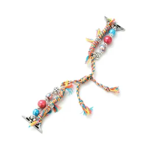 Exotic Beaded Braid Watch Bracelet