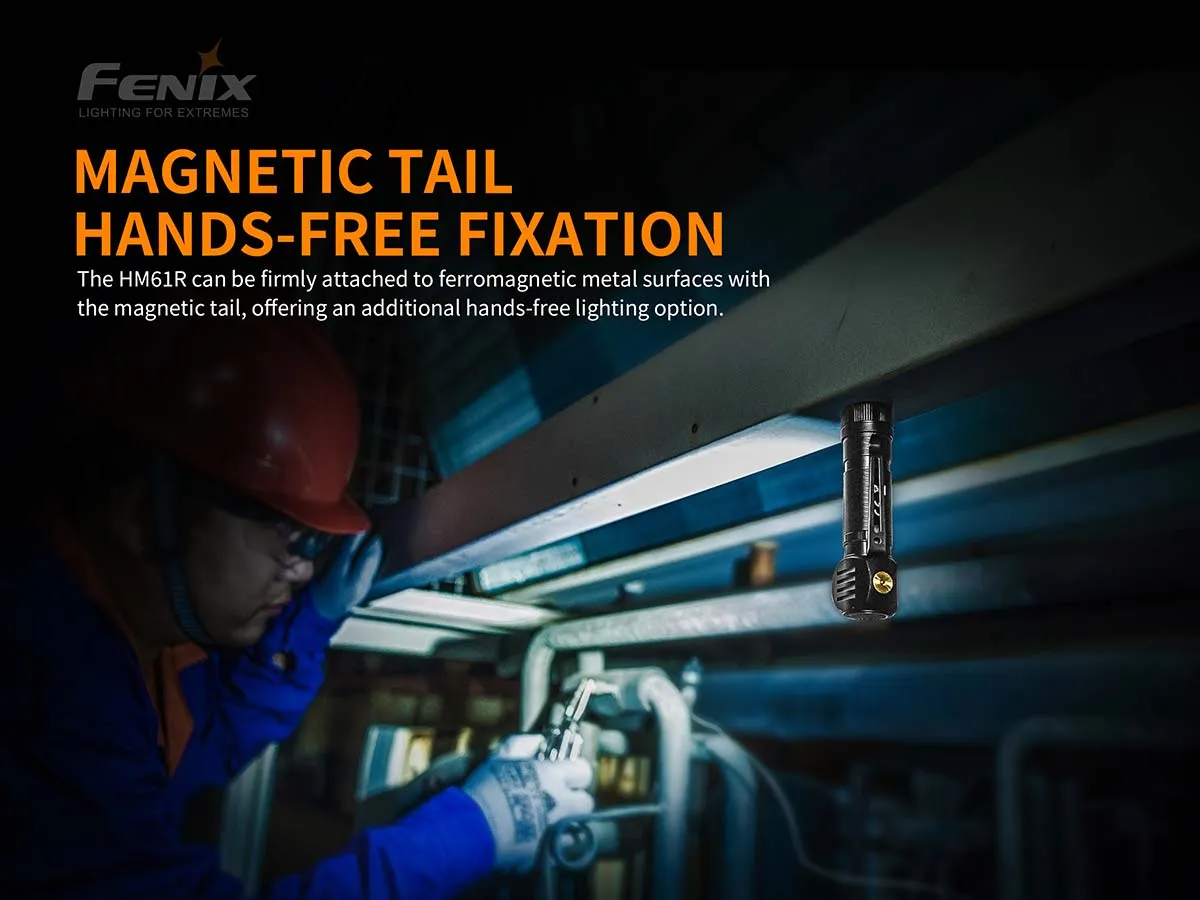 FENIX HM61R 1200 LUMENS MULTI-USE HEADLAMP
