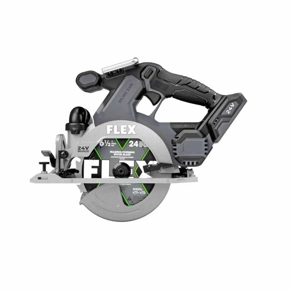 Flex FX2131A-Z 6-1-2" In-Line Circular Saw - Bare Tool