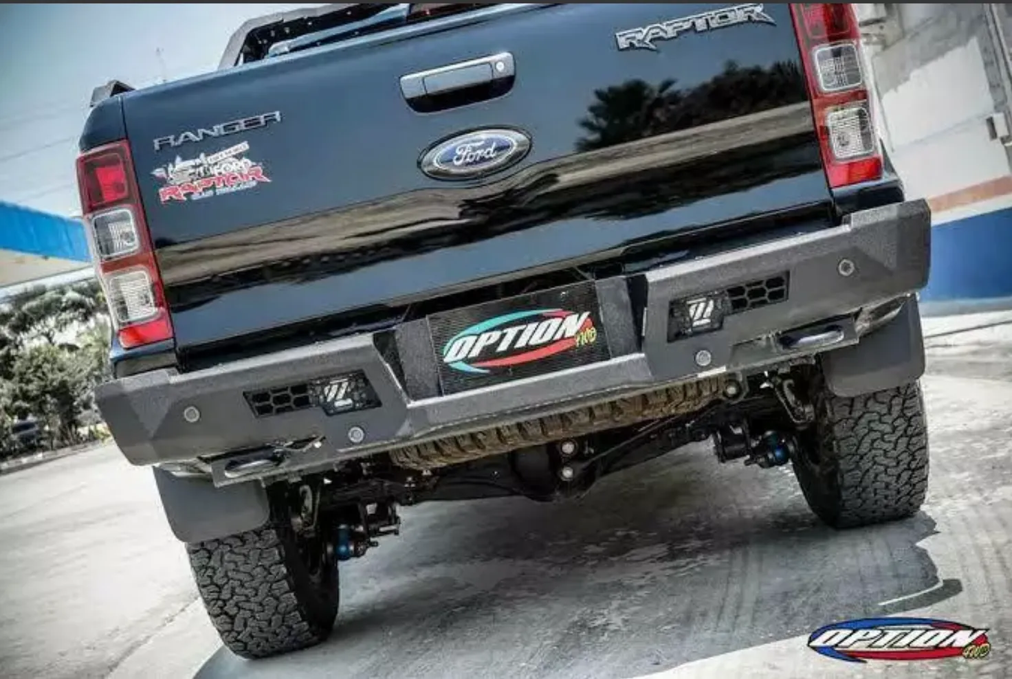FORD RANGER RAPTOR - V.1 REAR TOW BAR 3.5T TOWING (2018-2022) 50% OFF LAST ONE LEFT