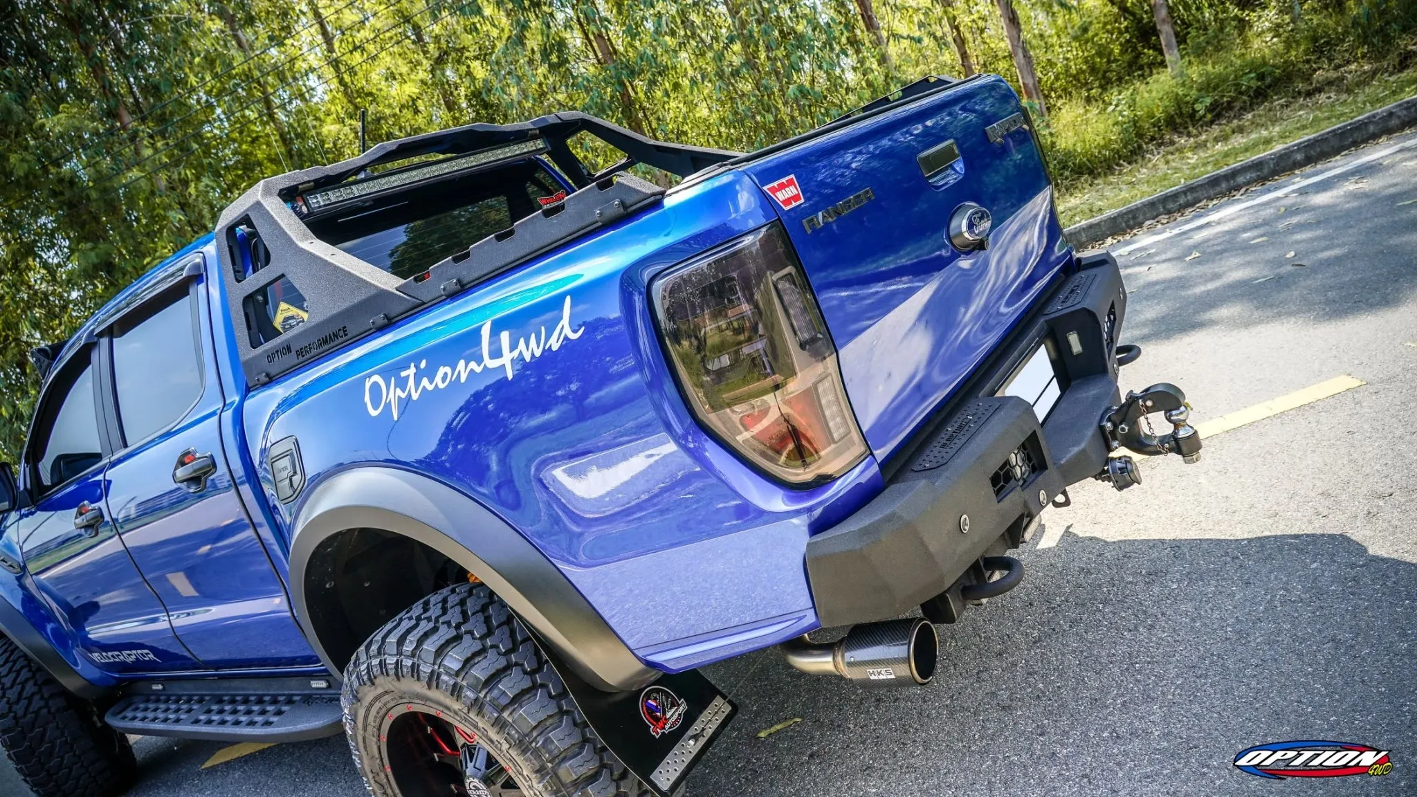 FORD RANGER RAPTOR - V.1 REAR TOW BAR 3.5T TOWING (2018-2022) 50% OFF LAST ONE LEFT