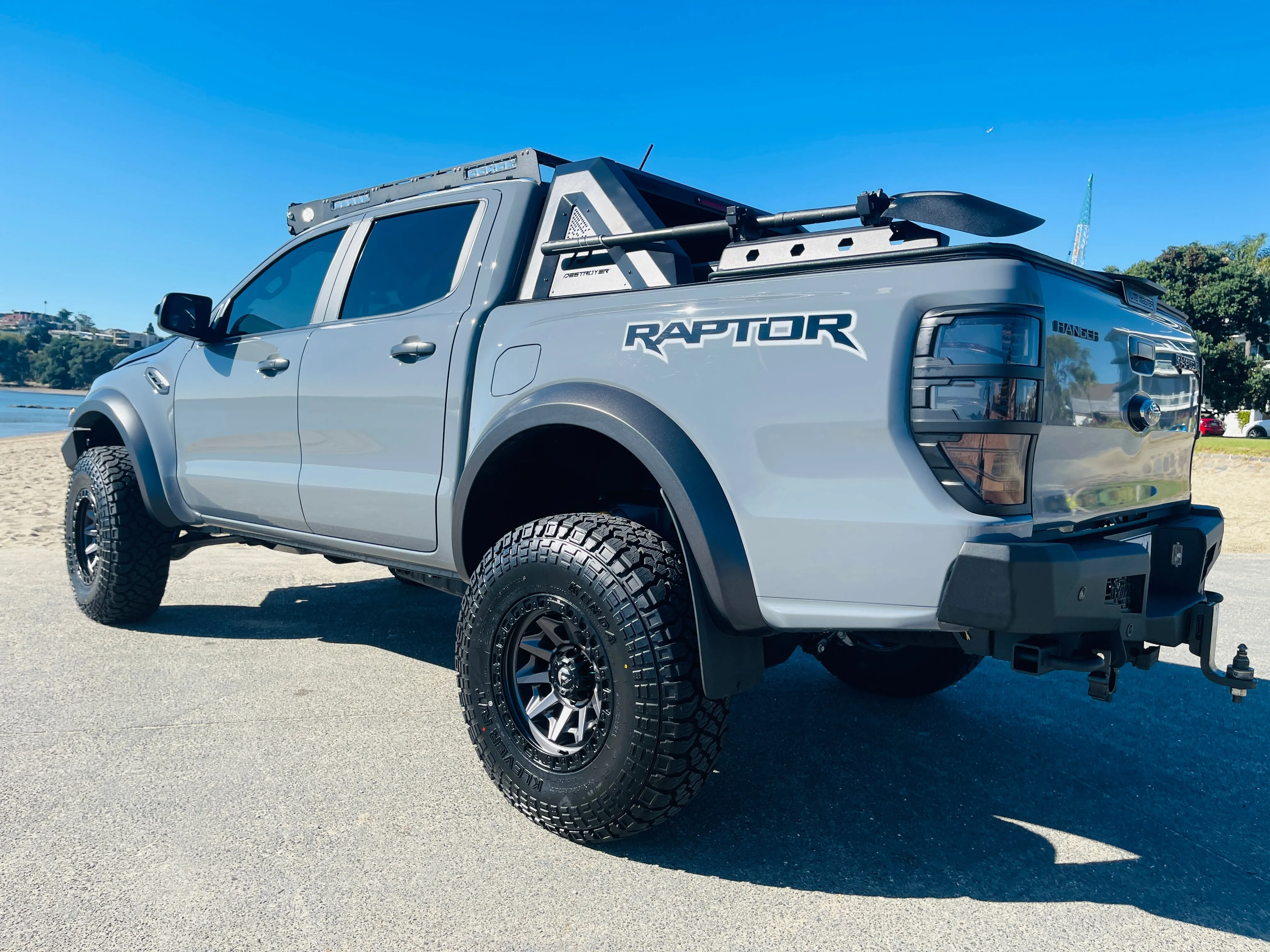 FORD RANGER RAPTOR - V.1 REAR TOW BAR 3.5T TOWING (2018-2022) 50% OFF LAST ONE LEFT