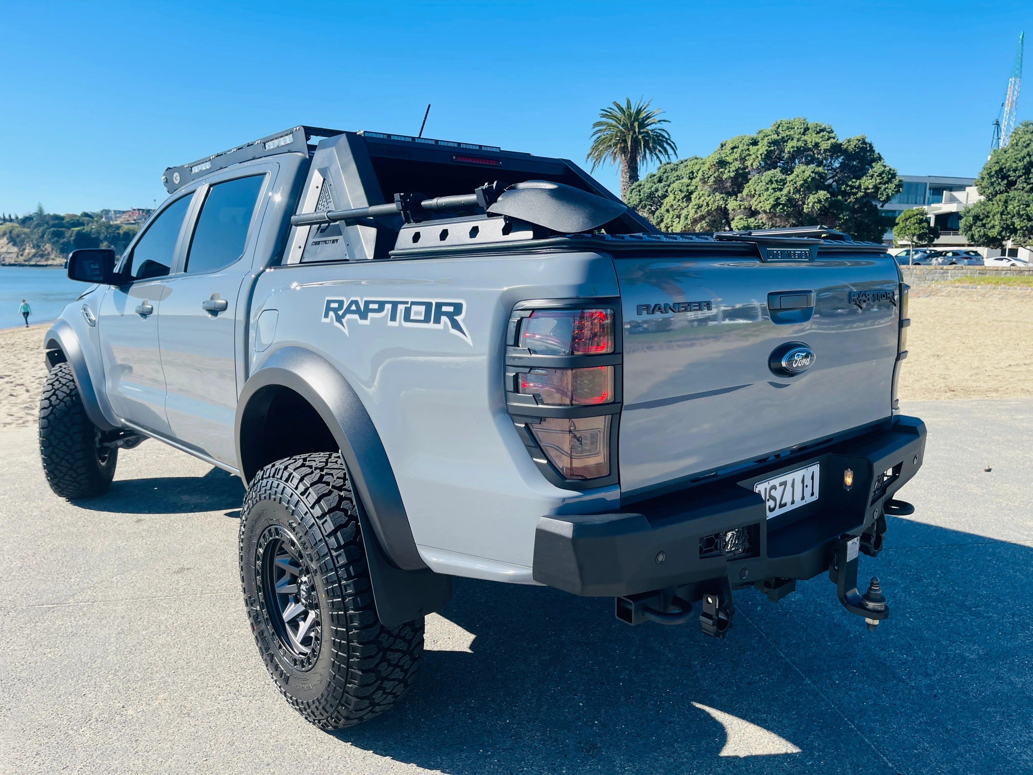 FORD RANGER RAPTOR - V.1 REAR TOW BAR 3.5T TOWING (2018-2022) 50% OFF LAST ONE LEFT