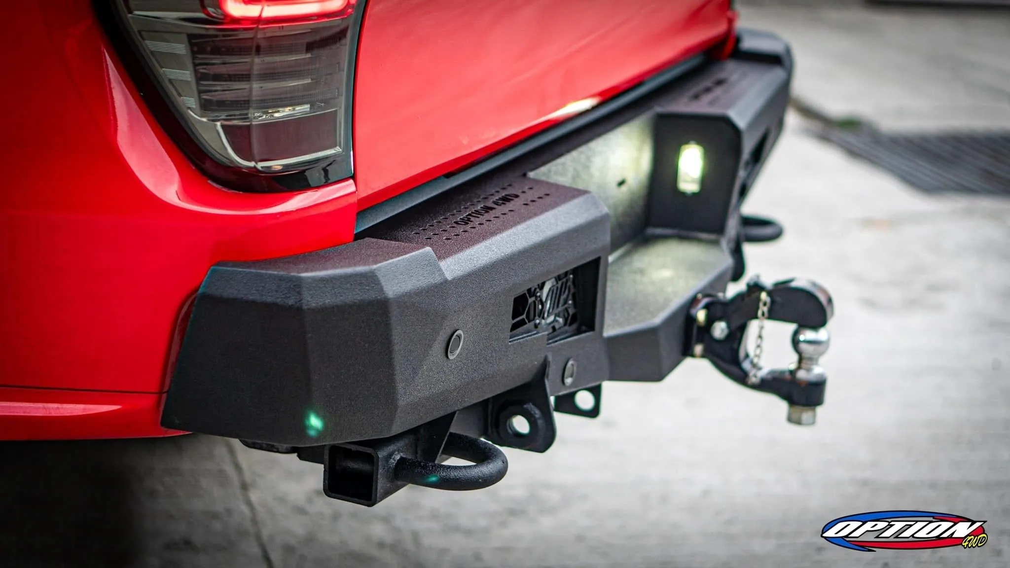 FORD RANGER - V.1  REAR BAR 3.5t Towing (2012-2022) N.Z ONLY