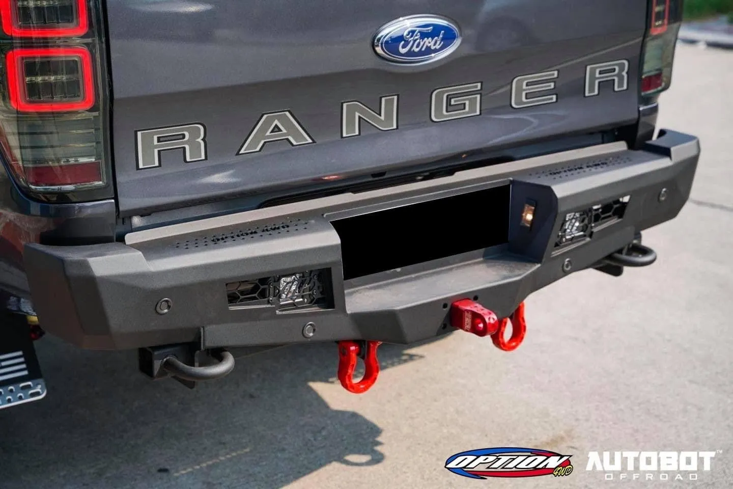 FORD RANGER - V.1  REAR BAR 3.5t Towing (2012-2022) N.Z ONLY