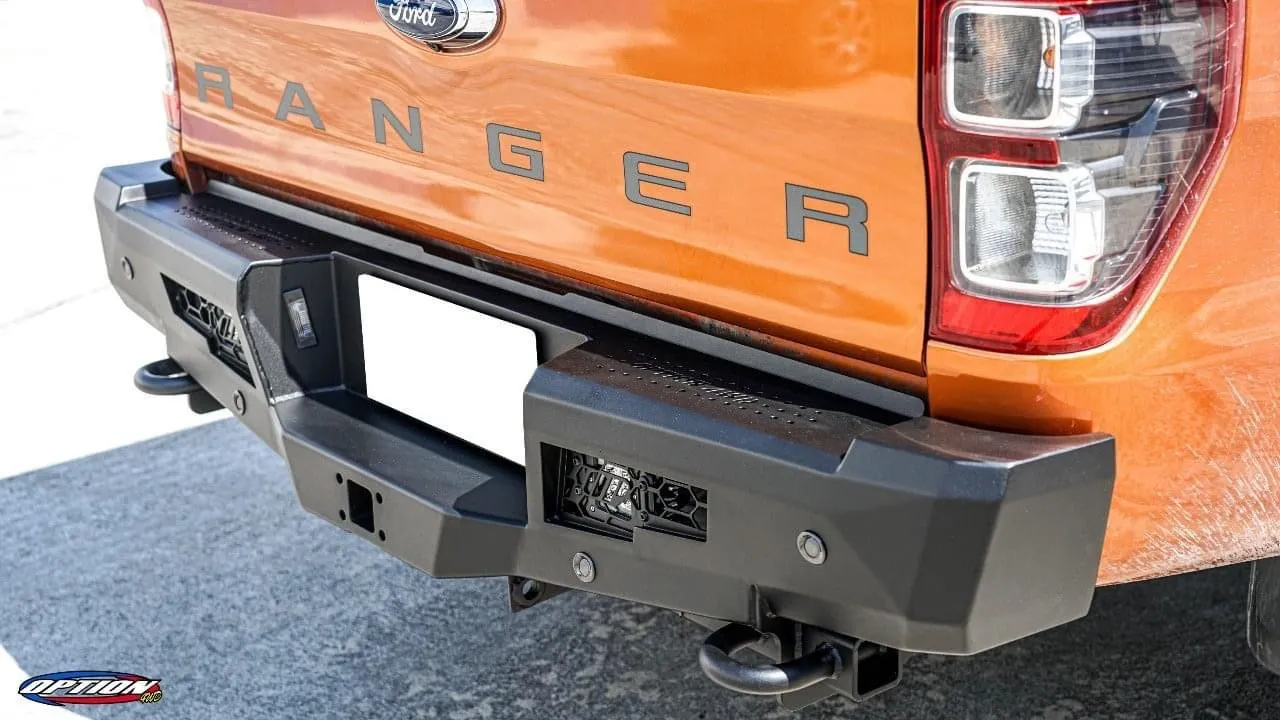 FORD RANGER - V.1  REAR BAR 3.5t Towing (2012-2022) N.Z ONLY