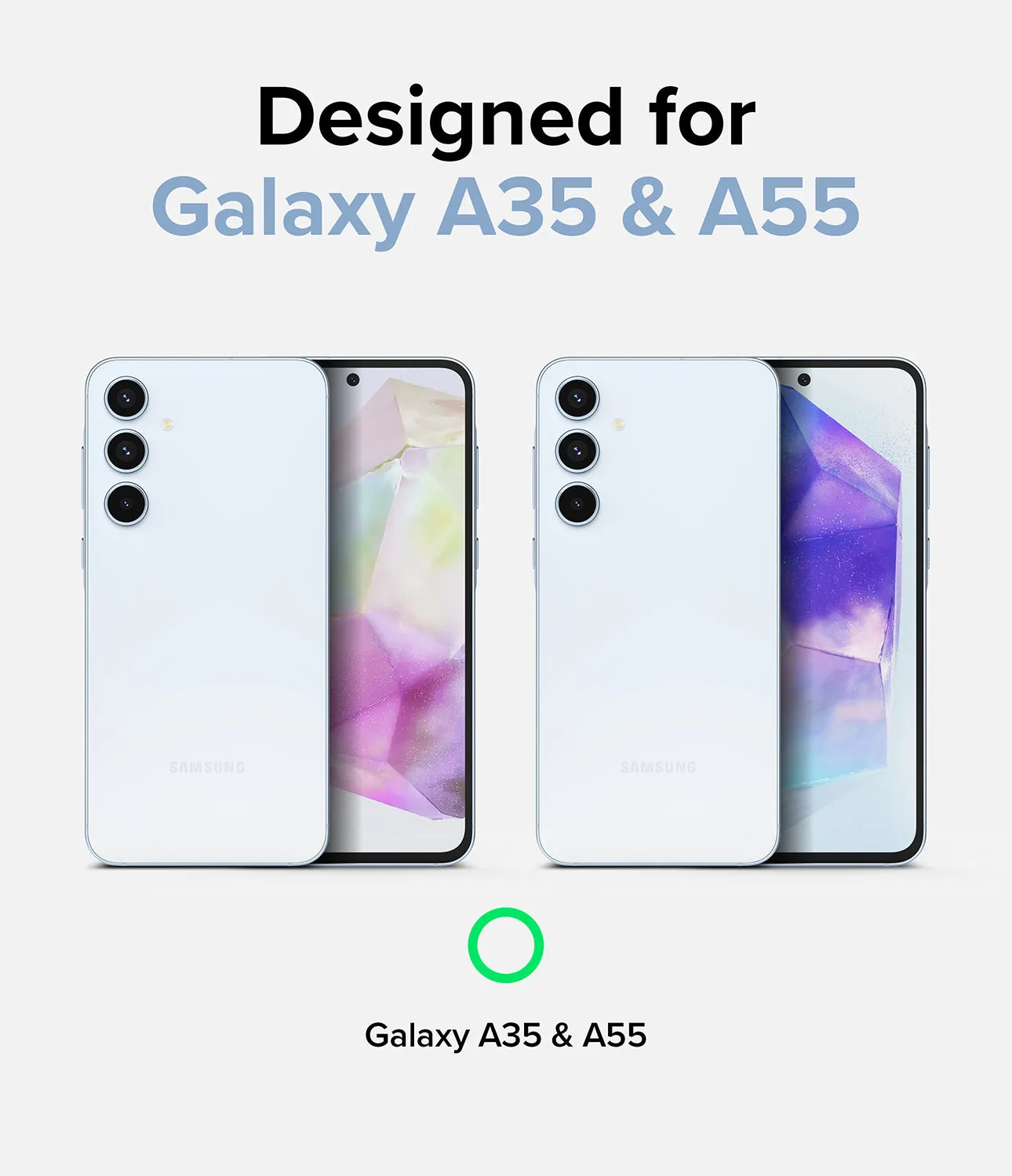 Galaxy A55 / A35 | Camera Lens Frame Glass