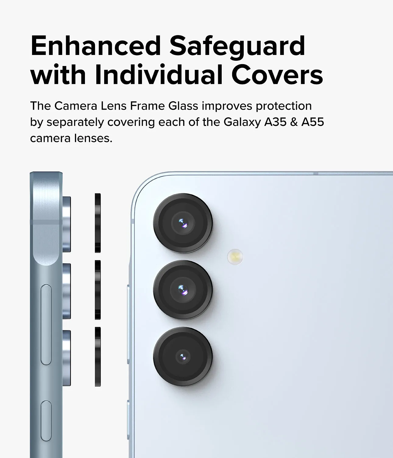 Galaxy A55 / A35 | Camera Lens Frame Glass