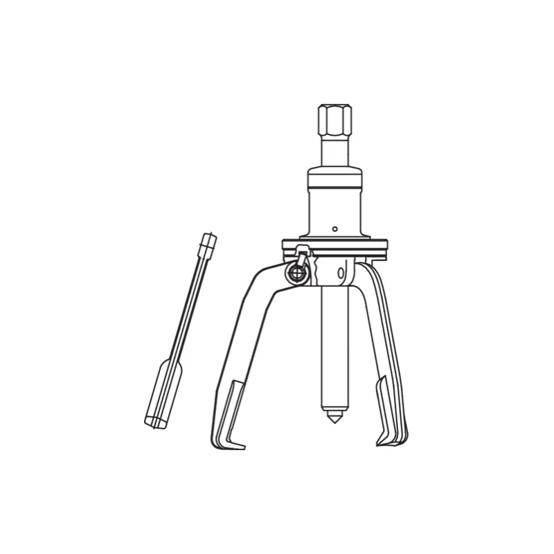 Gedore 1748173 Puller TWIST PULL, 3-Arm Pattern, With Rotating Adjustment 30x130 mm