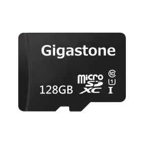 Gigastone 128 GB Micro SD Flash Memory Universal Pack 1 pk