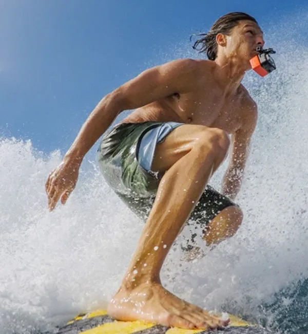 Go Pro Bite Mount   Floaty
