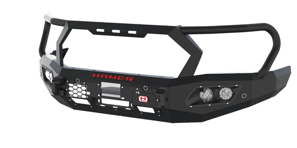 Hamer AM106-PT King Series Plus Winch Bar for Toyota Prado 150 2014-2017