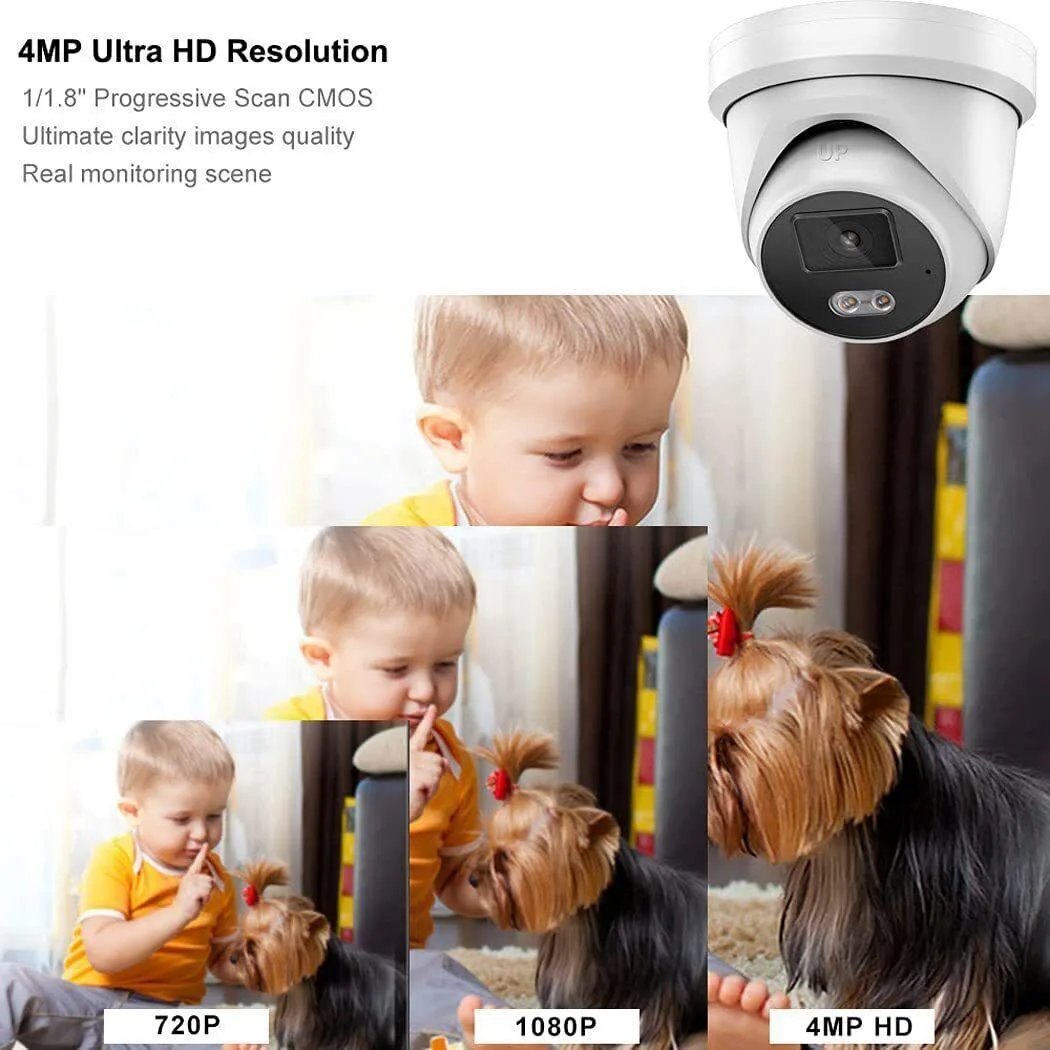 HIK 4MP COLORVU DOME 2.8MM DS-2CD2347G2-LU