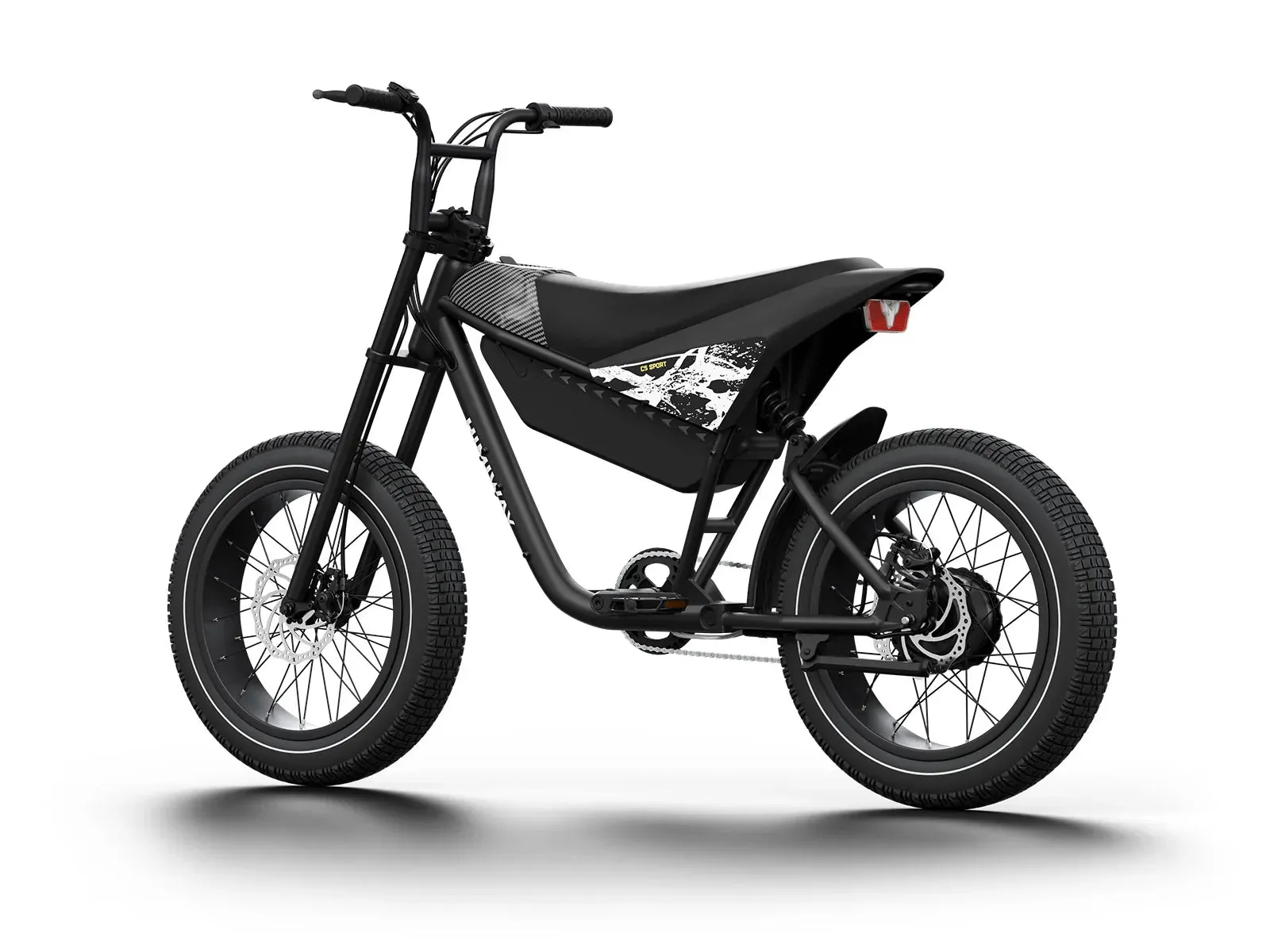 HIMIWAY C5 Sport 750 w Step Over Ebike 20x4 Fat Electric e-Moto Style eBike