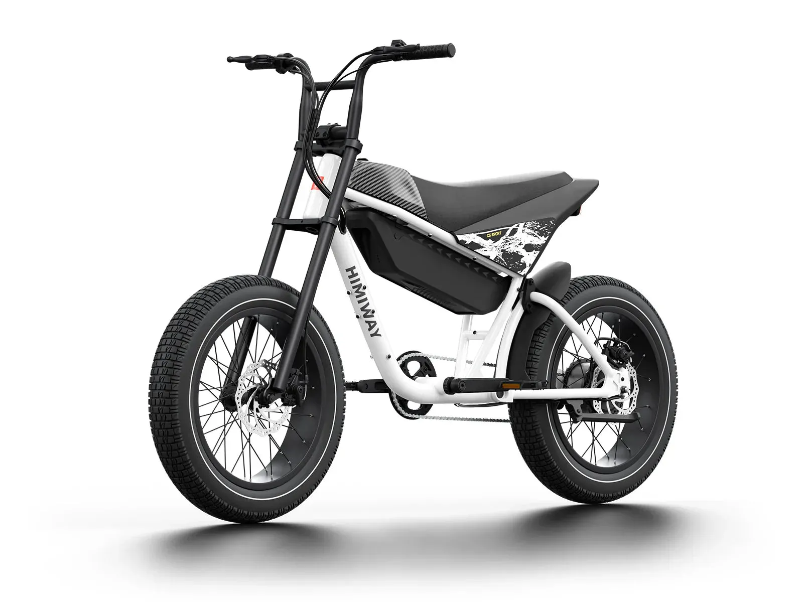 HIMIWAY C5 Sport 750 w Step Over Ebike 20x4 Fat Electric e-Moto Style eBike