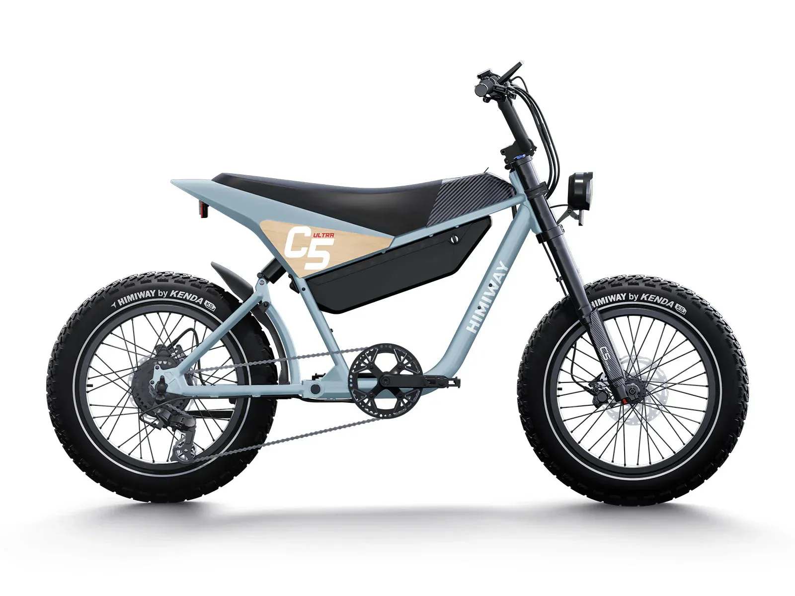 HIMIWAY C5 Ultra 750 w Step Over Ebike 20x4 Fat Electric e-Moto Style eBike