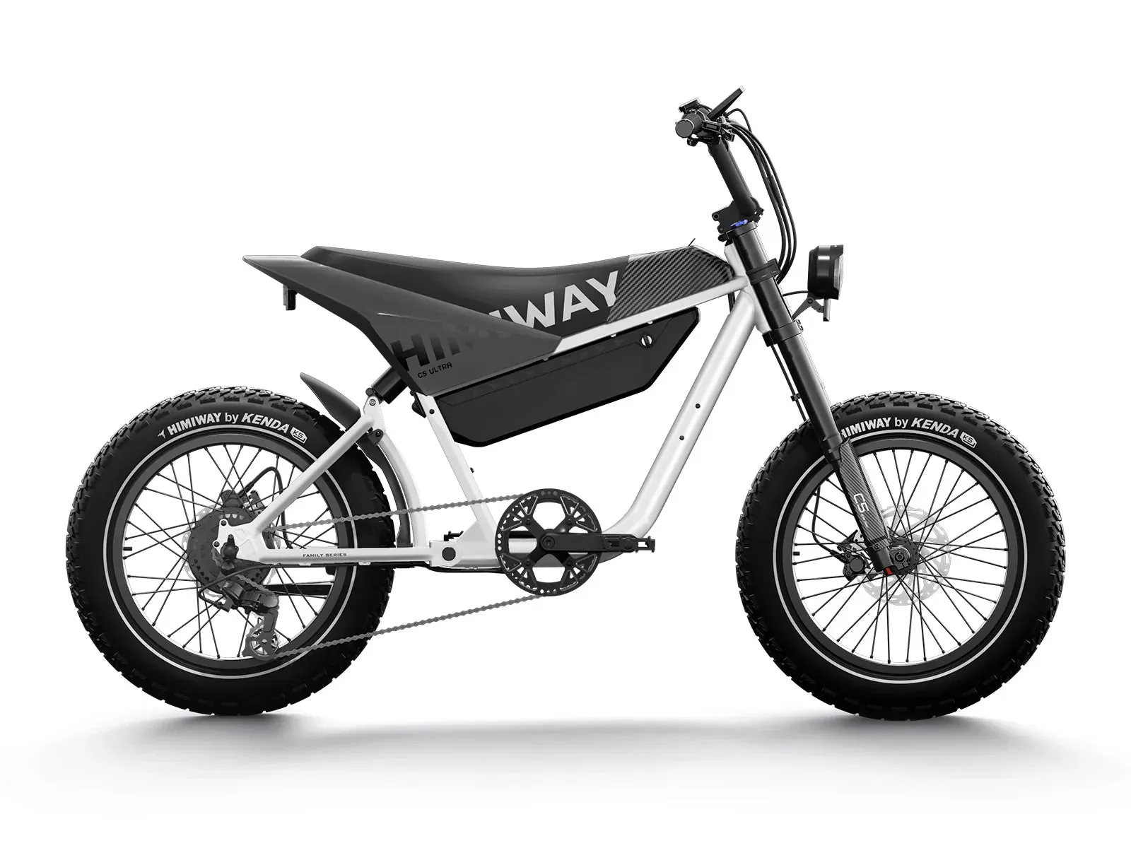 HIMIWAY C5 Ultra 750 w Step Over Ebike 20x4 Fat Electric e-Moto Style eBike