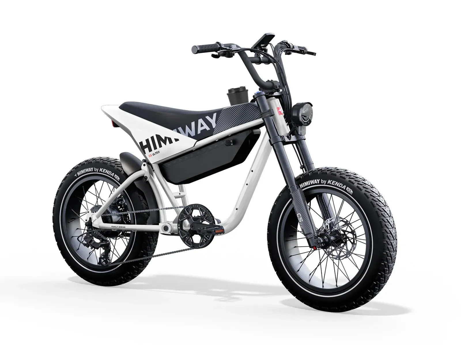 HIMIWAY C5 Ultra 750 w Step Over Ebike 20x4 Fat Electric e-Moto Style eBike