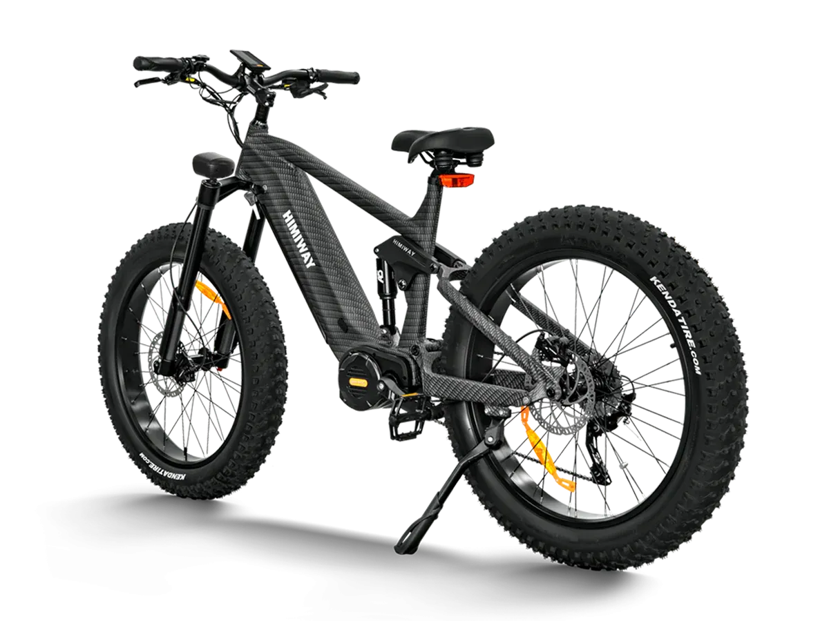 HIMIWAY Cobra PRO 1000 w Step Over Ebike 26x4.8 Fat Electric Fat Tire Mountain eBike
