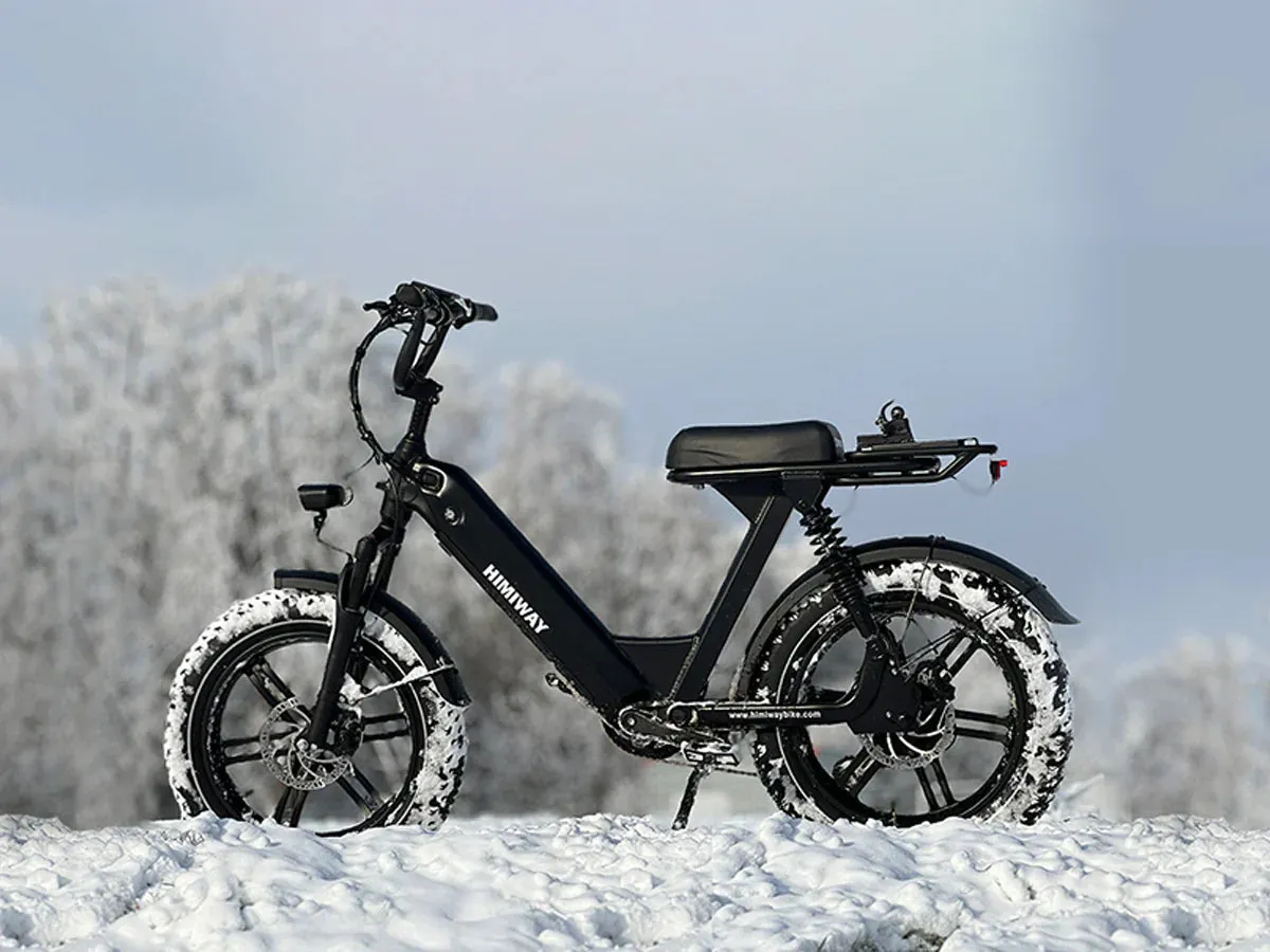 HIMIWAY Escape Pro 750 w Step Thru Ebike 20x4 Fat Electric e-Moto Style eBike
