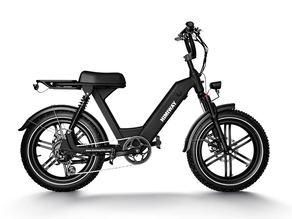 HIMIWAY Escape Pro 750 w Step Thru Ebike 20x4 Fat Electric e-Moto Style eBike