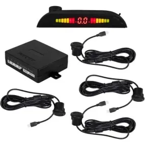 iBeam TE-4PSKRUB Universal Bumper Sensor Rear Parking Assist Kit