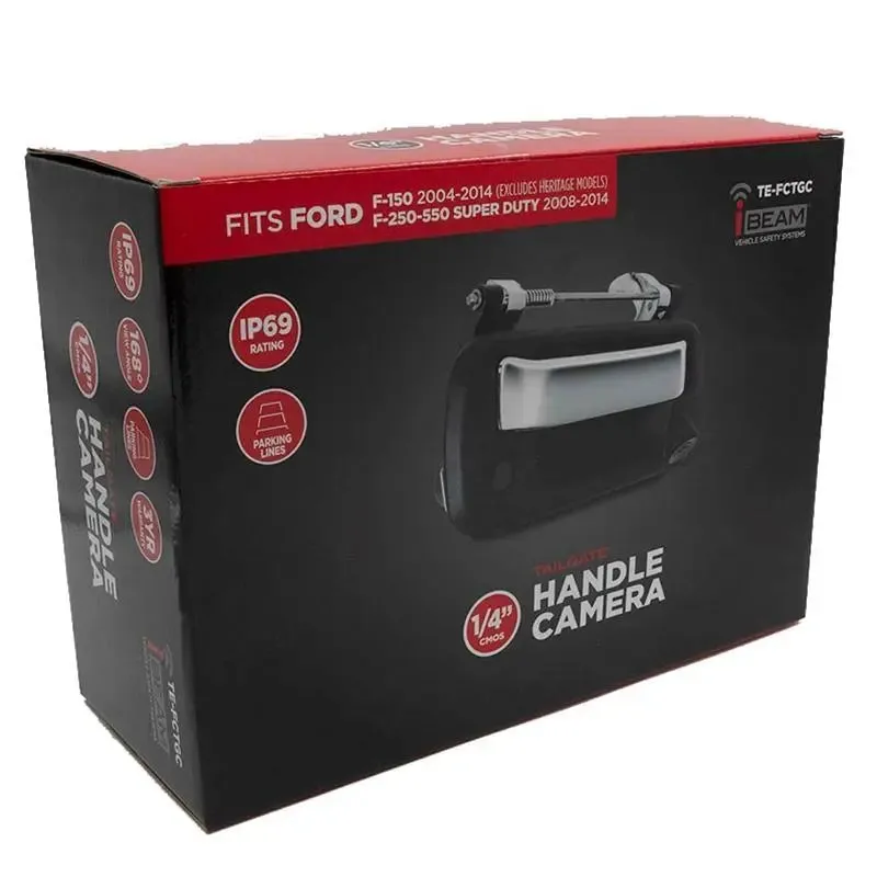 iBeam TE-FCTGC Tailgate Handle Rearview Cam Select Ford F150-F550 '04-'14